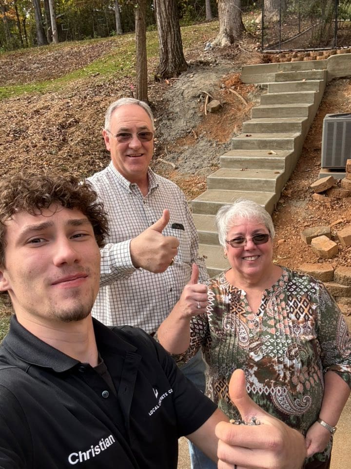 Concrete Steps contractor in Gastonia, NC (Gaston County) — Local Concrete Contractor delivers driveway, patio, foundation, and decorative concrete work across the Carolinas with a 30-year structural standard.