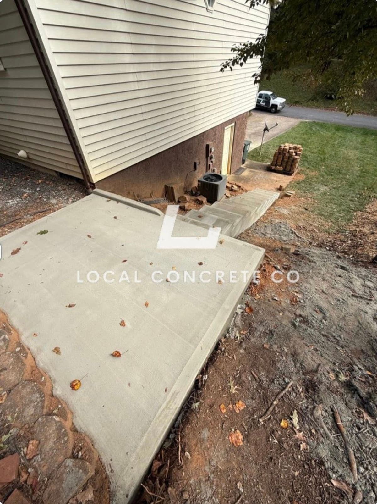 Concrete Steps in Apex, NC — Local Concrete Contractor.
