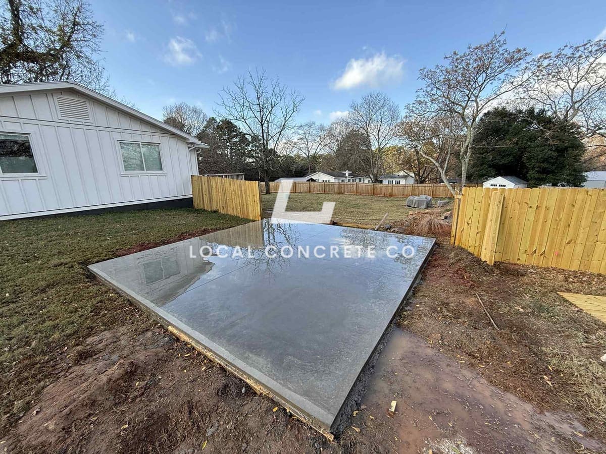 Metal Building Slab in Burlington, NC — Local Concrete Contractor.