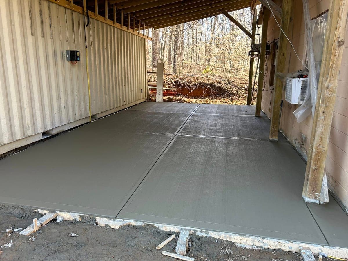 Commercial Concrete Pad in Chapel Hill, NC — Local Concrete Contractor.