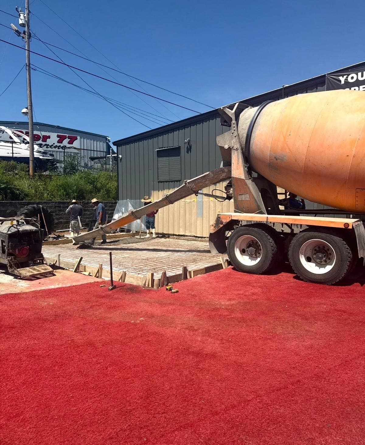 Commercial Concrete in Claremont, NC — Local Concrete Contractor.