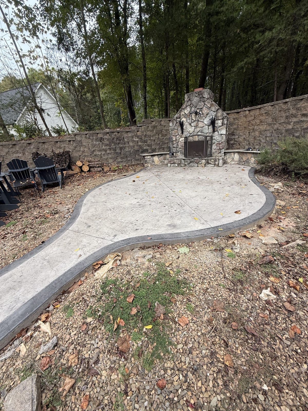 Stamped Concrete Sidewalk contractor in Clayton, NC (Johnston County) — Local Concrete Contractor delivers driveway, patio, foundation, and decorative concrete work across the Carolinas with a 30-year structural standard.