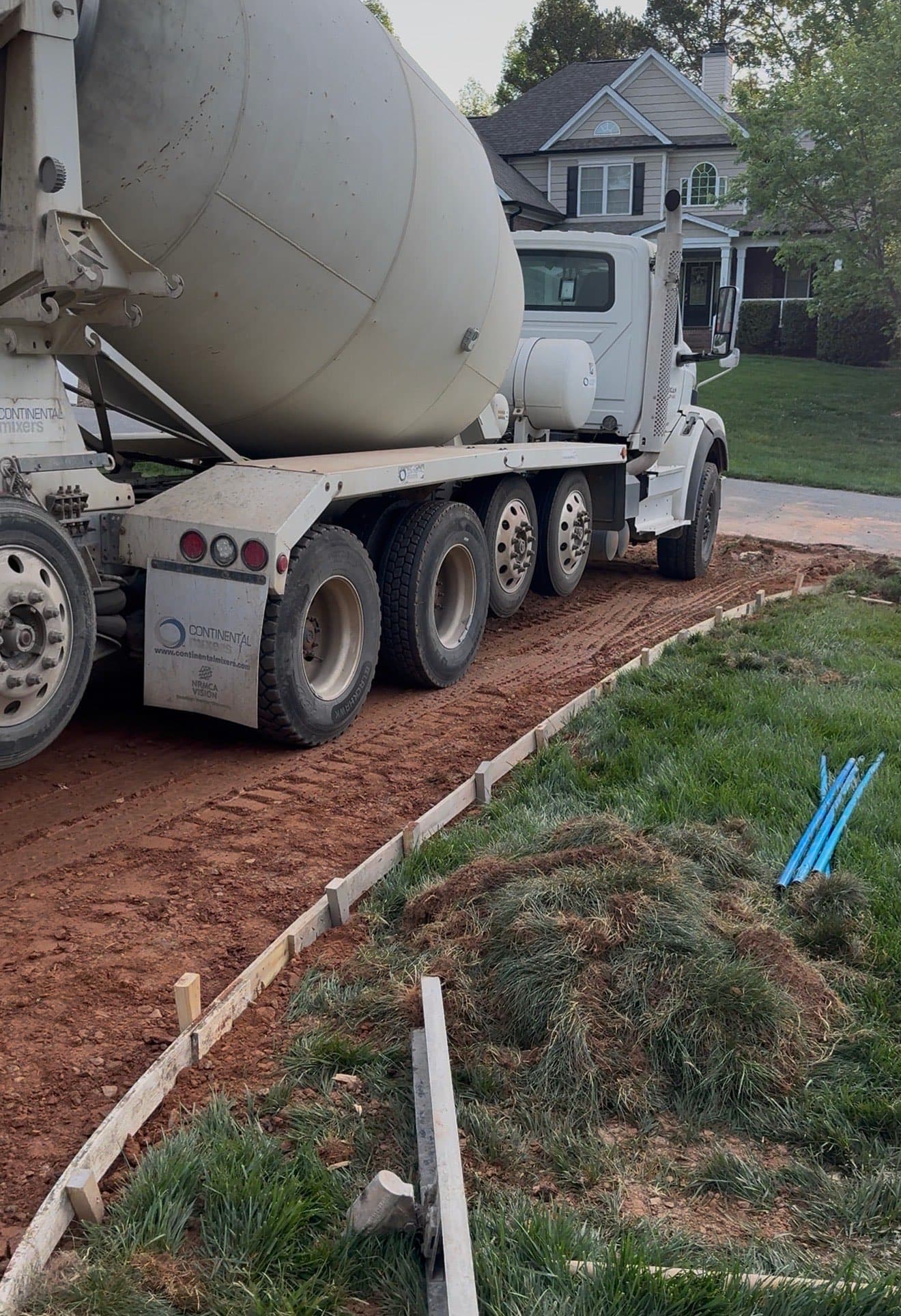 Step 09: Slump Testing in Indian Trail, NC concrete project by Local Concrete Contractor