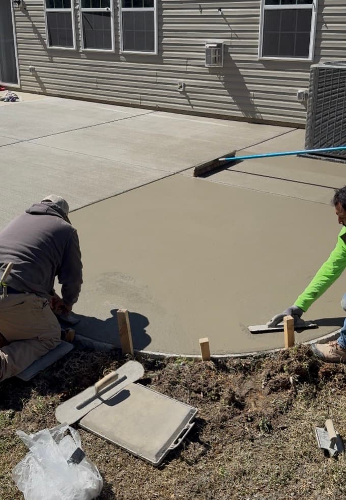 Step 13: Fresno Finish in Indian Trail, NC concrete project by Local Concrete Contractor