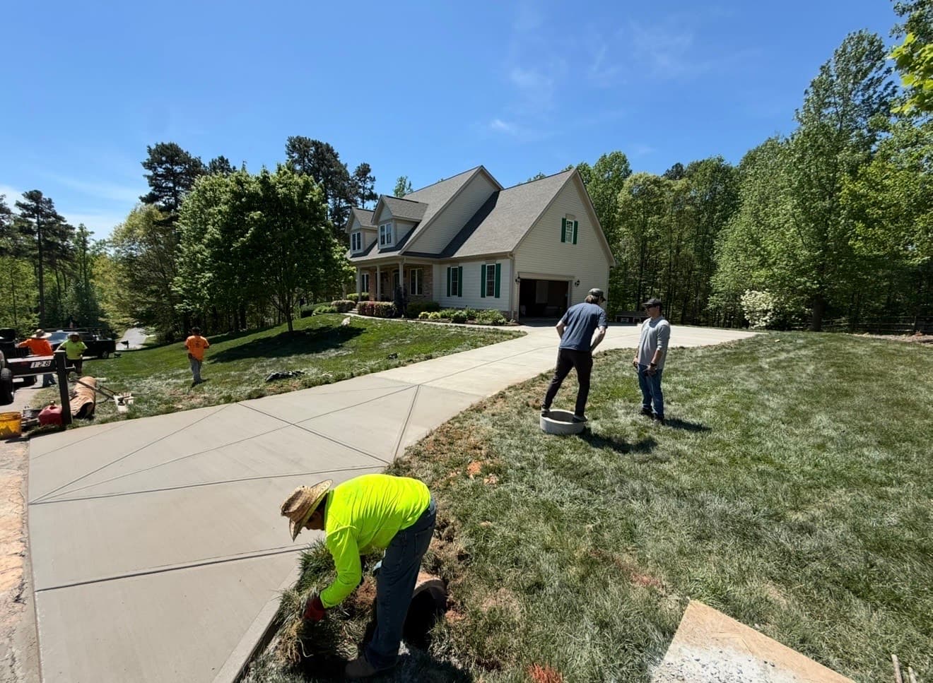 Step 16: Final Walkthrough in Clayton, NC concrete project by Local Concrete Contractor