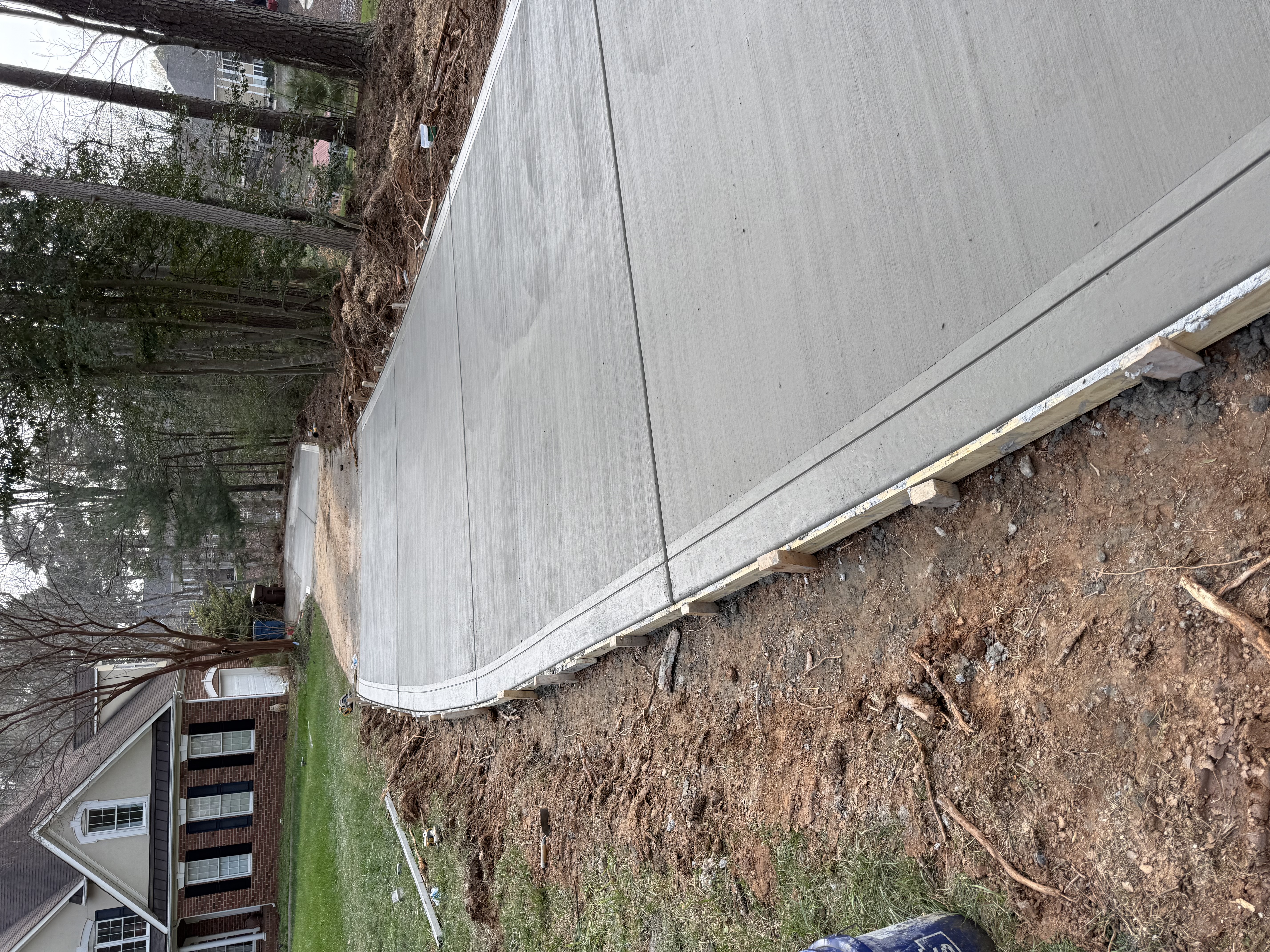 Indian Trail concrete project 5